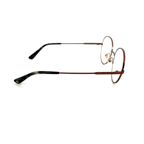 New TORY BURCH Frames Round Metal Glasses TB 1057 3141 51 18 140 Satin Bronze - Picture 6 of 13